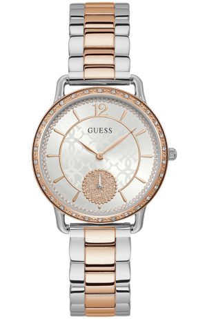 Γυναικείο ρολόι Guess με μπρασελέ δίχρωμο