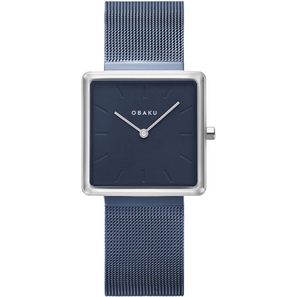 Γυναικείο ρολόι OBAKU Kvadrat με μπρασελέ
