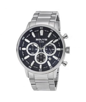 3G27006-109E-1100x1300w Ανδρικό ρολόι 3GUYS Chronograph με μπρασελέ