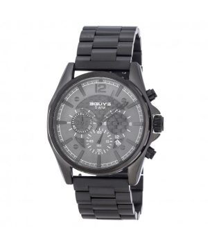 3G46022-89E-550x650w37 Ανδρικό ρολόι 3GUYS Chronograph με μπρασελέ