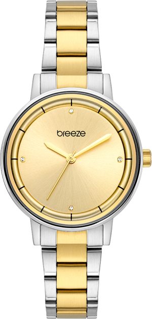 Γυναικείο ρολόι BREEZE Mystique με δίχρωμο μπρασελέ