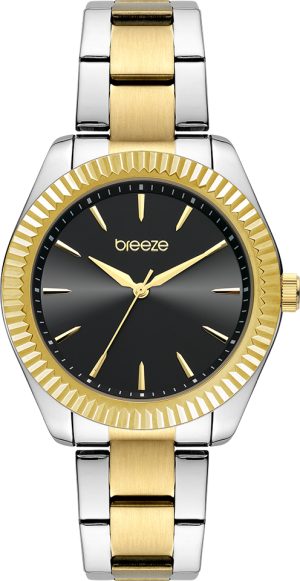 Γυναικείο ρολόι BREEZE Elitistic με δίχρωμο μπρασελέ