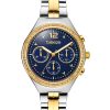 Γυναικείο ρολόι BREEZE Absolute Chronograph με δίχρωμο μπρασελέ