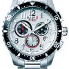 Ανδρικό ρολόι BULER Sea Quest 037121 Chronograph με μπρασελέ