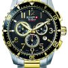 Ανδρικό ρολόι BULER Sea Quest 037132 Chronograph με μπρασελέ