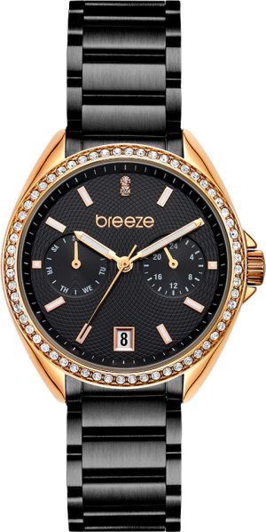 812161_6 Γυναικείο ρολόι BREEZE Royalisse με μπρασελέ