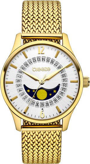814_geormas Γυναικείο ρολόι BREEZE Lunette με μπρασελέ