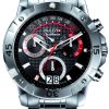 86_geormas Ανδρικό ρολόι BULER Sea Hunter 048122 Chronograph με μπρασελέ