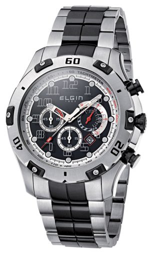 Αντρικό ρολόι ELGIN 52106.2 Chronograph με μπρασελέ