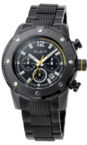Αντρικό ρολόι ELGIN 55601.2 Chronograph με μπρασελέ
