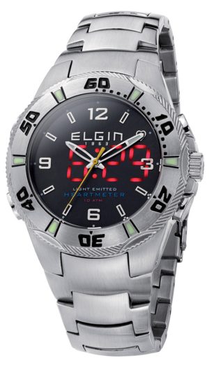 Αντρικό ρολόι ELGIN 55901.2 Heart beat meter με μπρασελέ