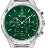 Αντρικό ρολόι BULOVA Curv Chronograph με μπρασελέ