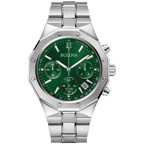 Stacked from 4 images. Method=A (R=5,S=4) Ανδρικό ρολόι BULOVA Precisionist Collection Chronograph με μπρασελέ
