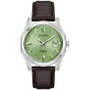 Unisex ρολόι BULOVA Automatic με δερμάτινο λουρί