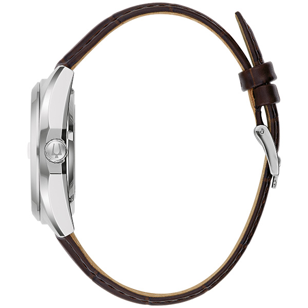 Unisex ρολόι BULOVA Automatic με δερμάτινο λουρί