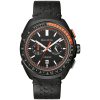 Stacked from 4 images. Method=A (R=9,S=3) Ανδρικό ρολόι BULOVA Racer Chronograph με μαύρο δερμάτινο λουρί