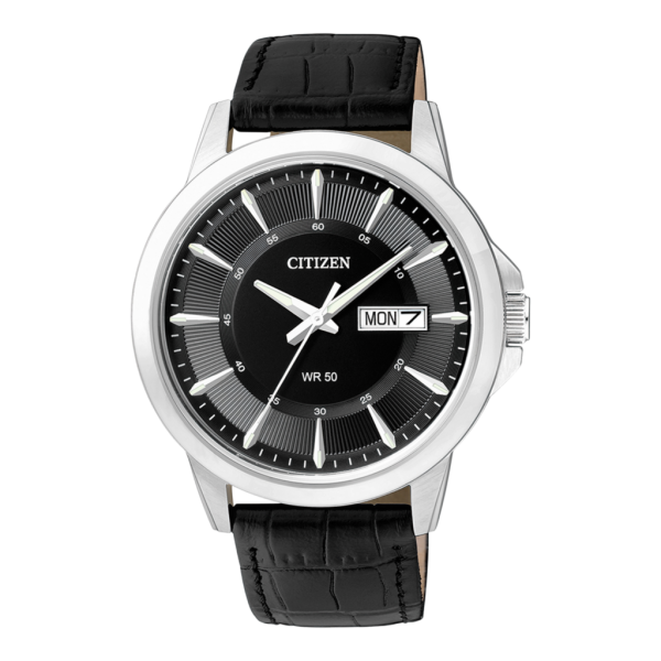 Ανδρικό ρολόι CITIZEN Quartz με δερμάτινο λουρί