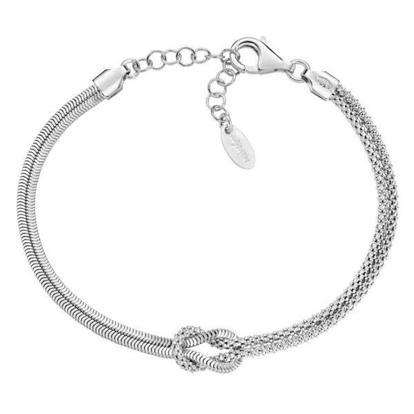 BRNOAMBB_edit Unisex βραχιόλι AMEN από ροδιωμένο ασήμι 925 με φλοιό χρυσού Κ18