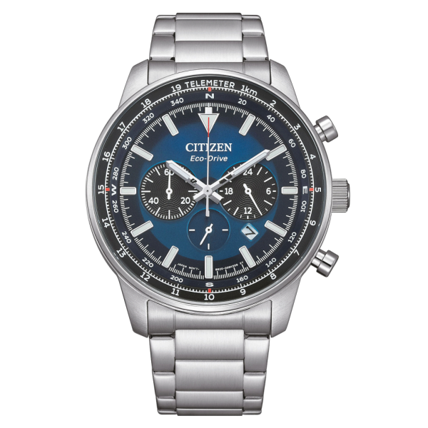 CA4500-91L.thumb_-1024x1024 Ανδρικό ρολόι CITIZEN Eco-drive Chronograph με μπρασελέ