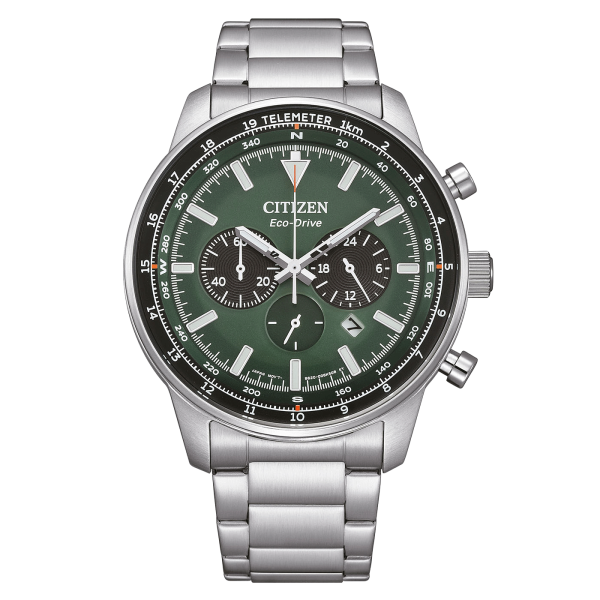 CA4500-91X.thumb_ Ανδρικό ρολόι CITIZEN Eco-drive Chronograph με μπρασελέ