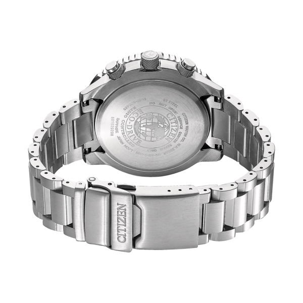 Ανδρικό ρολόι CITIZEN Eco-drive Chronograph Radio Controlled με μπρασελέ