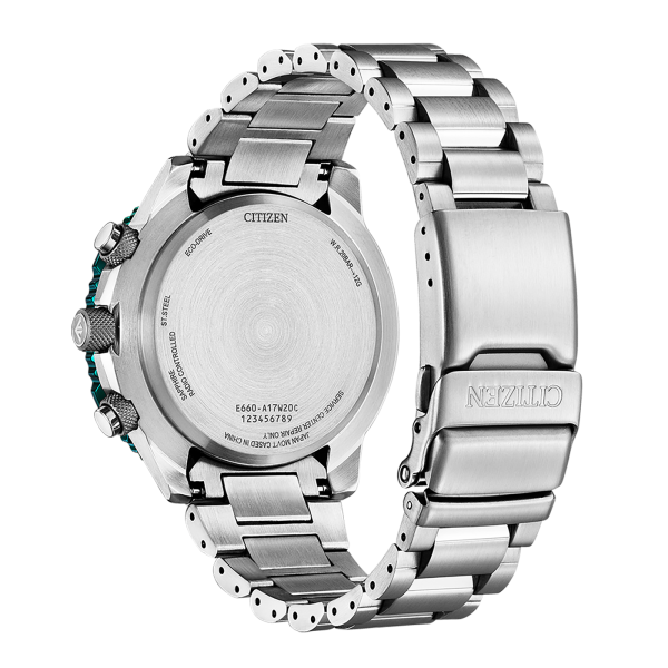 CB5004-59W_4.thumb_ Ανδρικό ρολόι CITIZEN Eco-drive Chronograph Radio Controlled με μπρασελέ