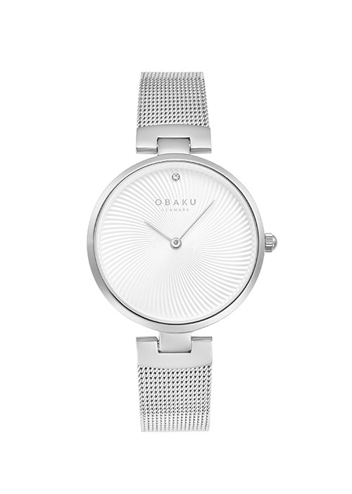 Γυναικείο ρολόι OBAKU Diamant Steel με μπρασελέ