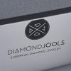DiamondJools-logo72 Γυναικεία σκουλαρίκια DIAMONDJOOLS Invisible από λευκό χρυσό Κ18 με διαμάντια