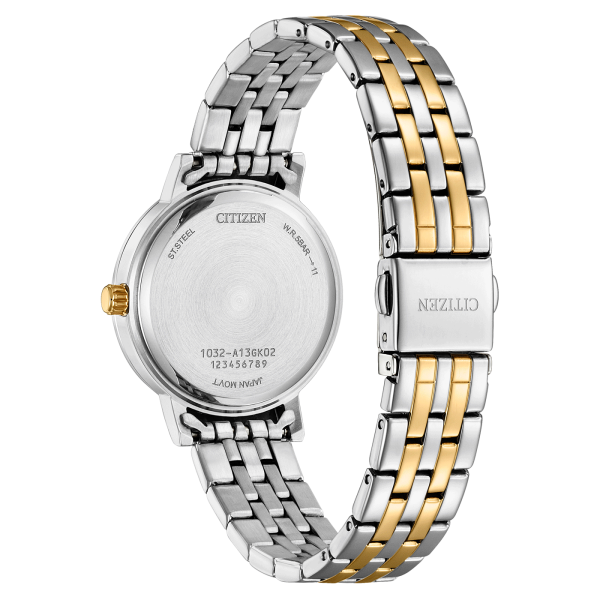 EL3106-59D_4.thumb_ Γυναικείο ρολόι CITIZEN Elegance με δίχρωμο μπρασελέ