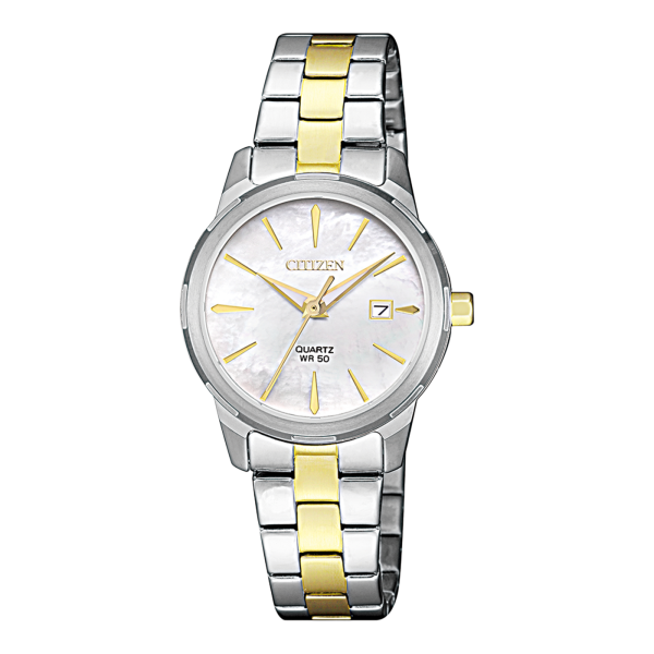 EU6074-51D.thumb_ Γυναικείο ρολόι CITIZEN Elegance με δίχρωμο μπρασελέ