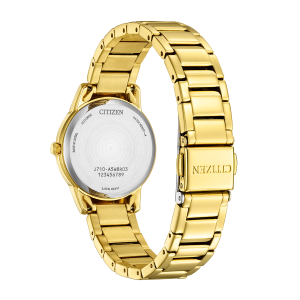 Γυναικείο ρολόι CITIZEN Elegance Eco-Drive με μπρασελέ