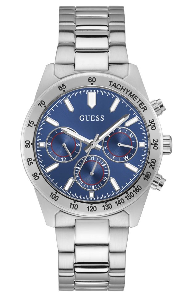 Ανδρικό ρολόι Guess Altitude Multifunction με μπρασελέ