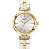 GUESS-ARRAY-GW0762L5-Quartz- Γυναικείο ρολόι GUESS Array με δίχρωμο μπρασελέ