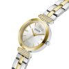 GUESS-ARRAY-GW0762L5-Quartz-4 Γυναικείο ρολόι GUESS Array με δίχρωμο μπρασελέ