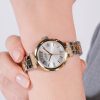 GUESS-ARRAY-GW0762L5-Quartz-9 Γυναικείο ρολόι GUESS Array με δίχρωμο μπρασελέ