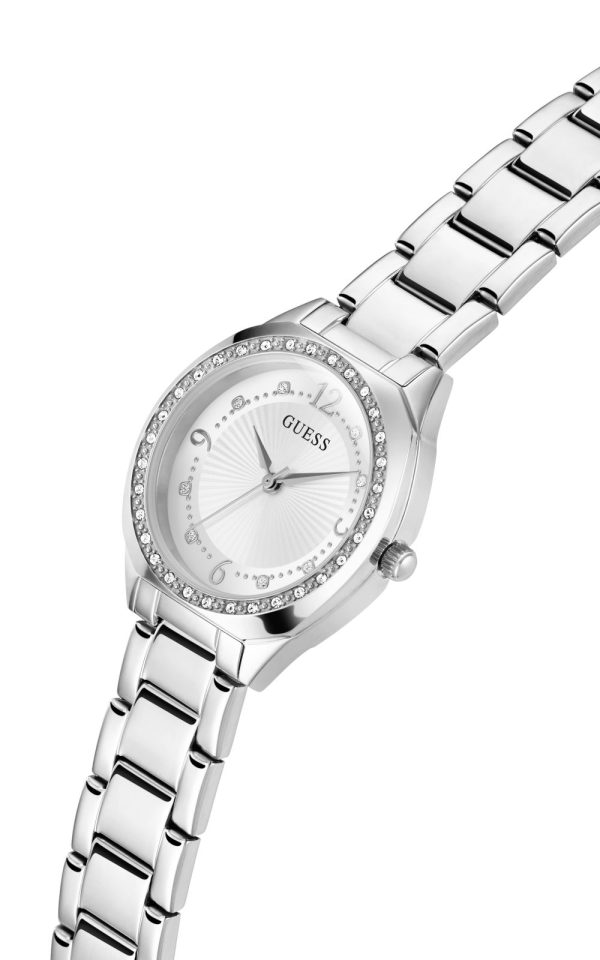 GUESS-CHARLOTTE-GW0767L1-Quartz-4 Γυναικείο ρολόι GUESS Charlotte με μπρασελέ