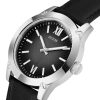GUESS-CRESCENT-GW0628G1-Quartz-4 Ανδρικό ρολόι GUESS Crescent με μαύρο δερμάτινο λουρί