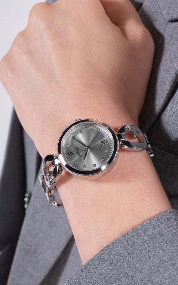 GUESS-EMPOWER-GW0759L1-Quartz-7 Γυναικείο ρολόι GUESS Empower με μπρασελέ