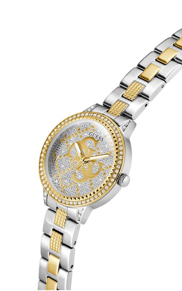 GUESS-G-LACE-GW0944L3-Quartz-4 Γυναικείο ρολόι GUESS G Lace με δίχρωμο μπρασελέ