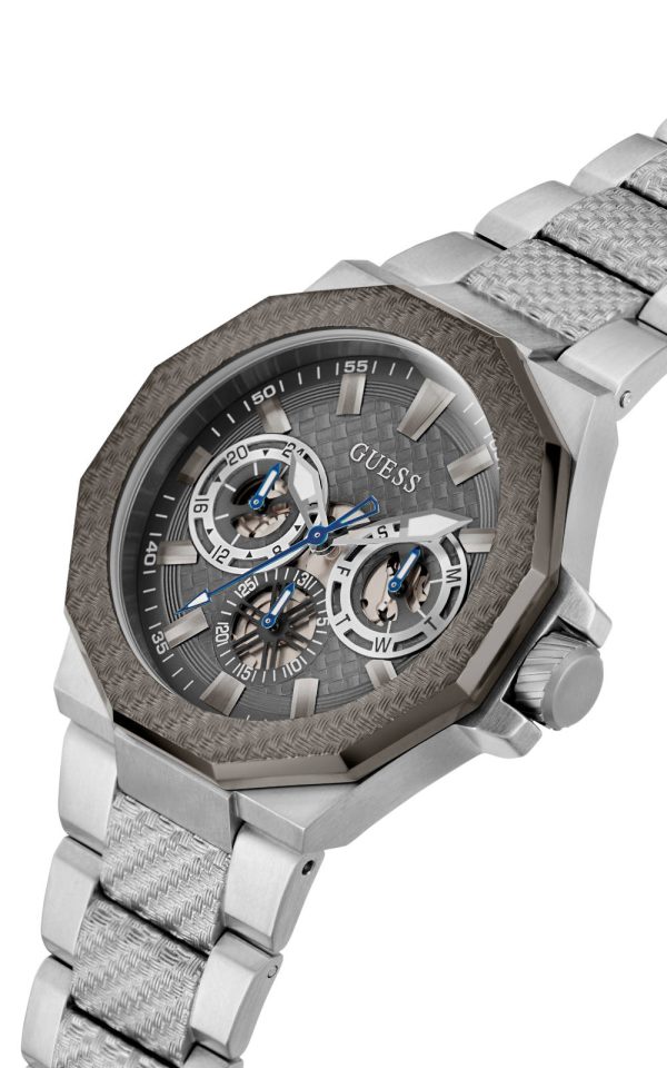 Ανδρικό ρολόι GUESS Indy Multi Function με μπρασελέ