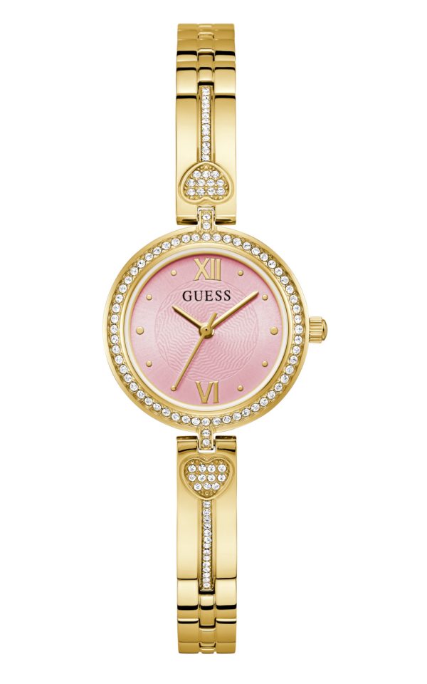 Γυναικείο ρολόι GUESS Lovey με μπρασελέ
