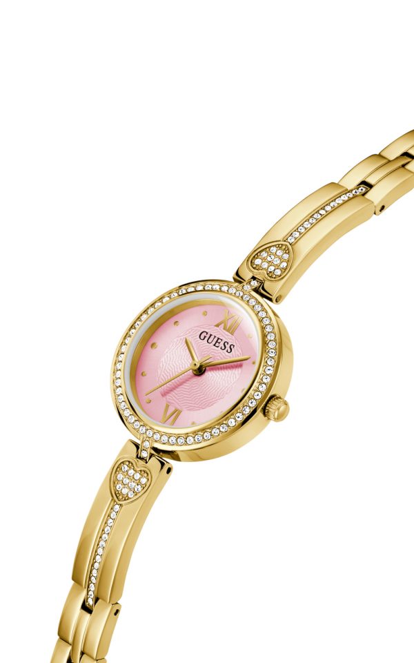 Γυναικείο ρολόι GUESS Lovey με μπρασελέ