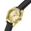 GUESS-MINI-LUNA-GW0761L1-Quartz-4 Γυναικείο ρολόι GUESS Mini Luna με μαύρο δερμάτινο λουρί