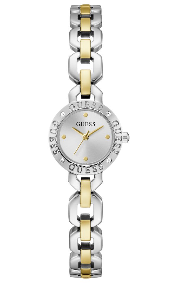 Γυναικείο ρολόι GUESS Siren με δίχρωμο μπρασελέ