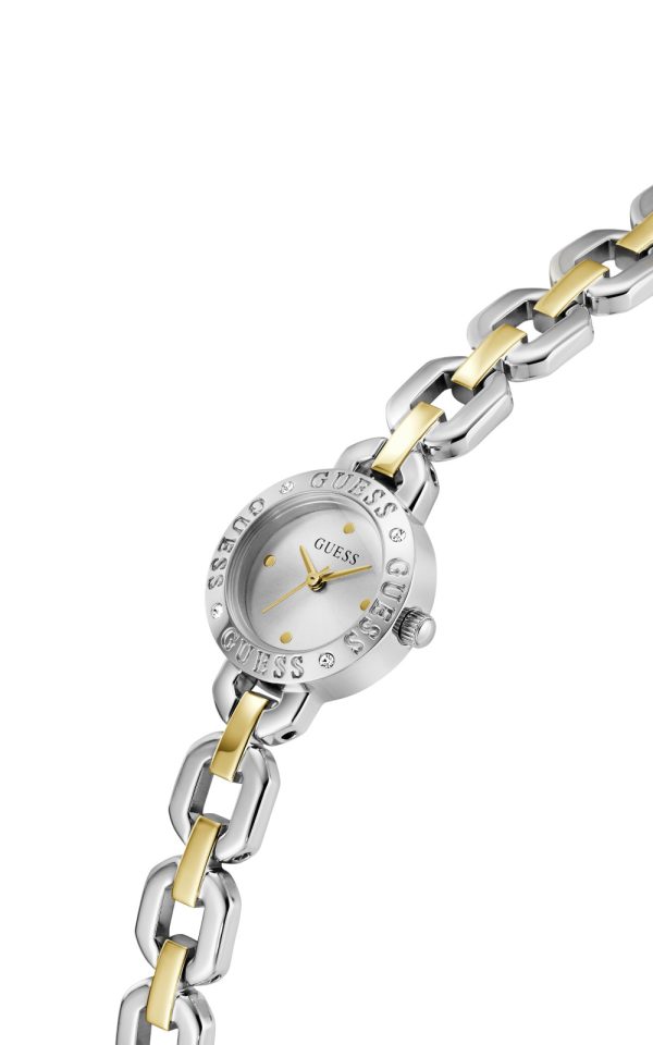 Γυναικείο ρολόι GUESS Siren με δίχρωμο μπρασελέ