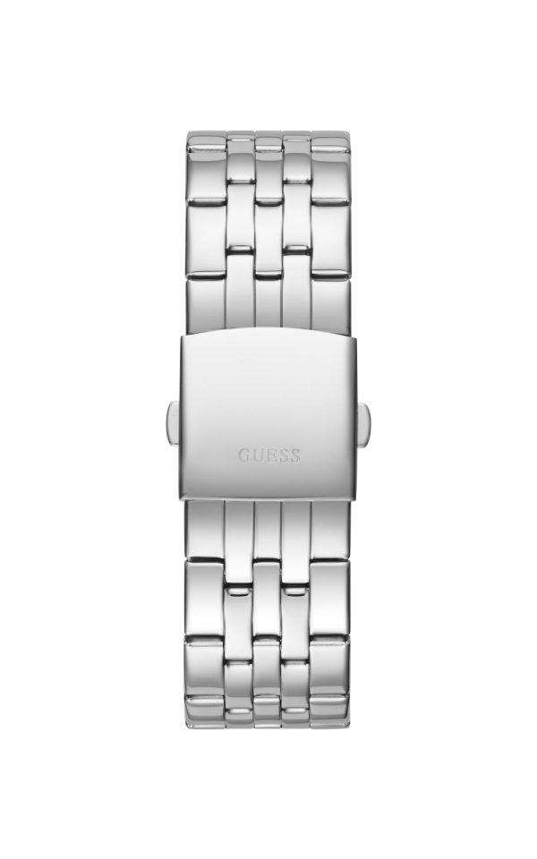 GUESS-VECTOR-GW0215G1-Quartz-Multi-Function-3 Ανδρικό ρολόι GUESS Vector Multifunction με μπρασελέ