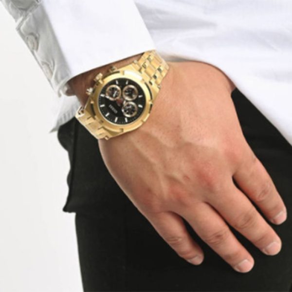 GW0260G2-3 Ανδρικό ρολόι GUESS Continental Multifunction με μπρασελέ