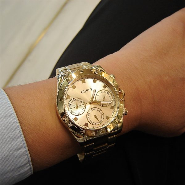GW0314L2 Γυναικείο ρολόι Guess Eclipse με μπρασελέ