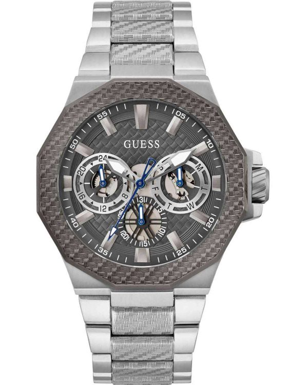Ανδρικό ρολόι GUESS Indy Multi Function με μπρασελέ