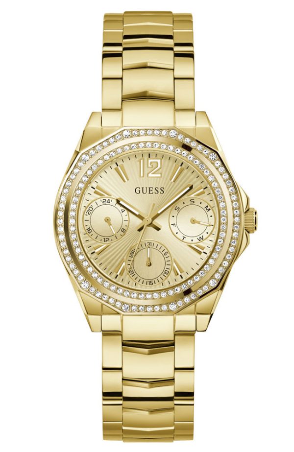 Γυναικείο ρολόι GUESS Ritzy Multi Functionμε μπρασελέ